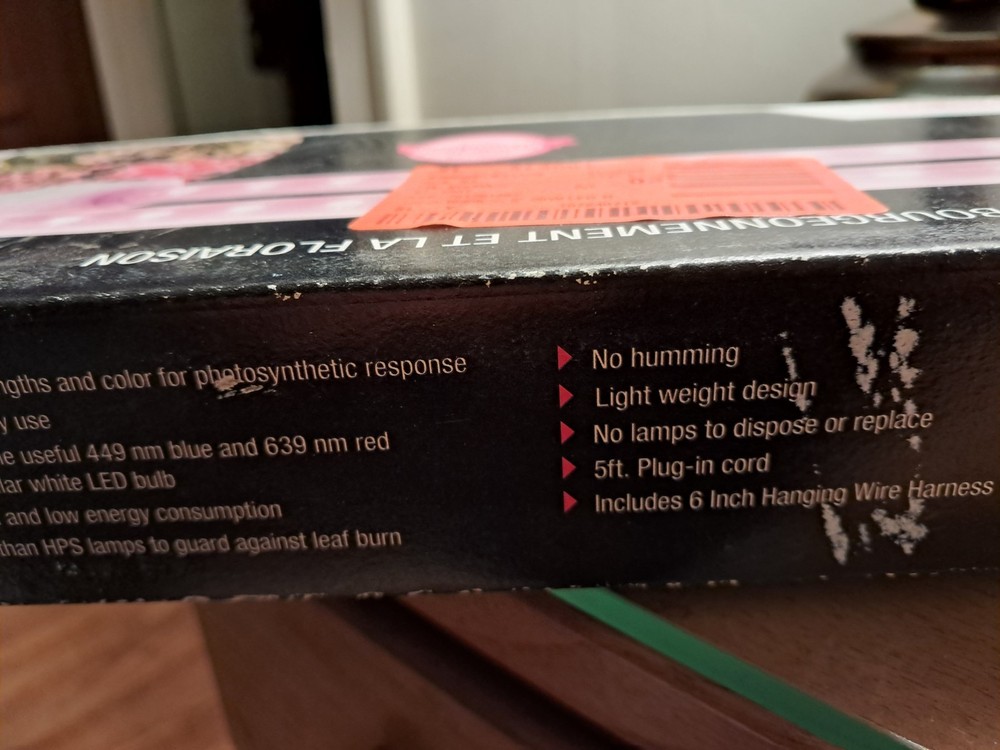 Feit Electric Red Spectrum Grow Light
