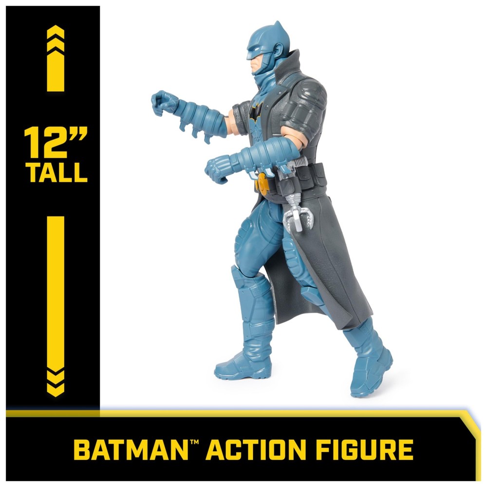 DC Comics, Batman Action Figure, 12-inch Super Hero One Size, Multicolor