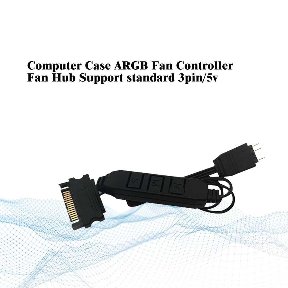Thermalright 5V A-RGB Computer Fan Controller - 3PIN Lighting black