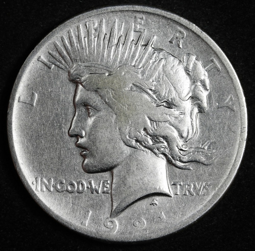 1921 Peace Silver Dollar.   High Grade.  169578