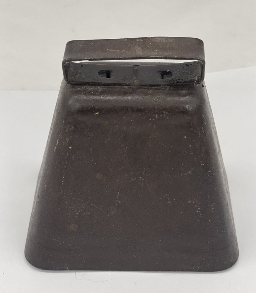 Vintage Metal Cowbell With Clapper, Approximately 5”