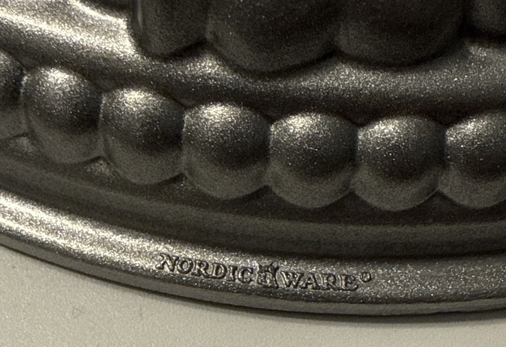 Nordic Ware Holiday Tree Bundt Silver 9 Cup