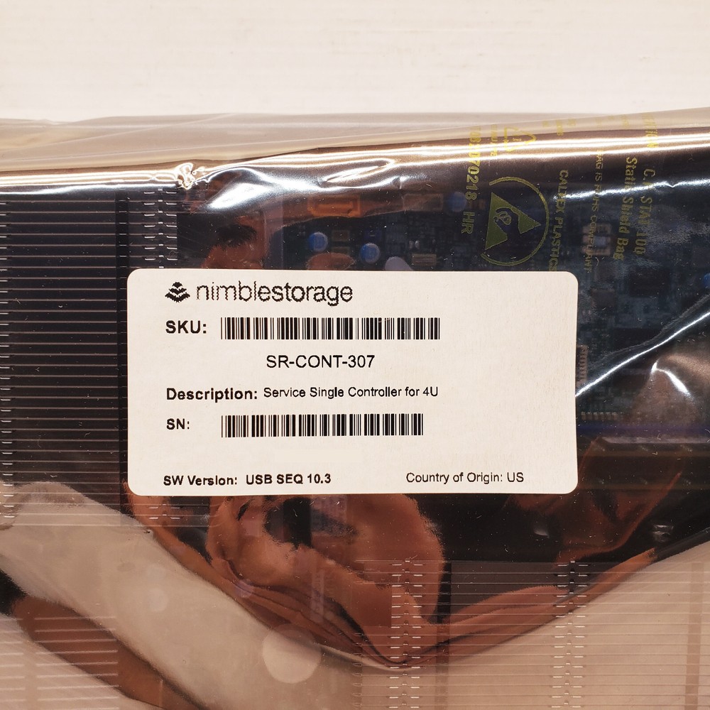 HPE Nimble Storage SR-CONT-307 Service Single Controller for 4U USB SEQ - SEALED