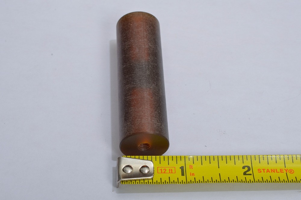 3/4” DIAMETER 2-1/2” LONG THREADED PLASTIC HIGH VOLTAGE STAND OFF INSULATOR