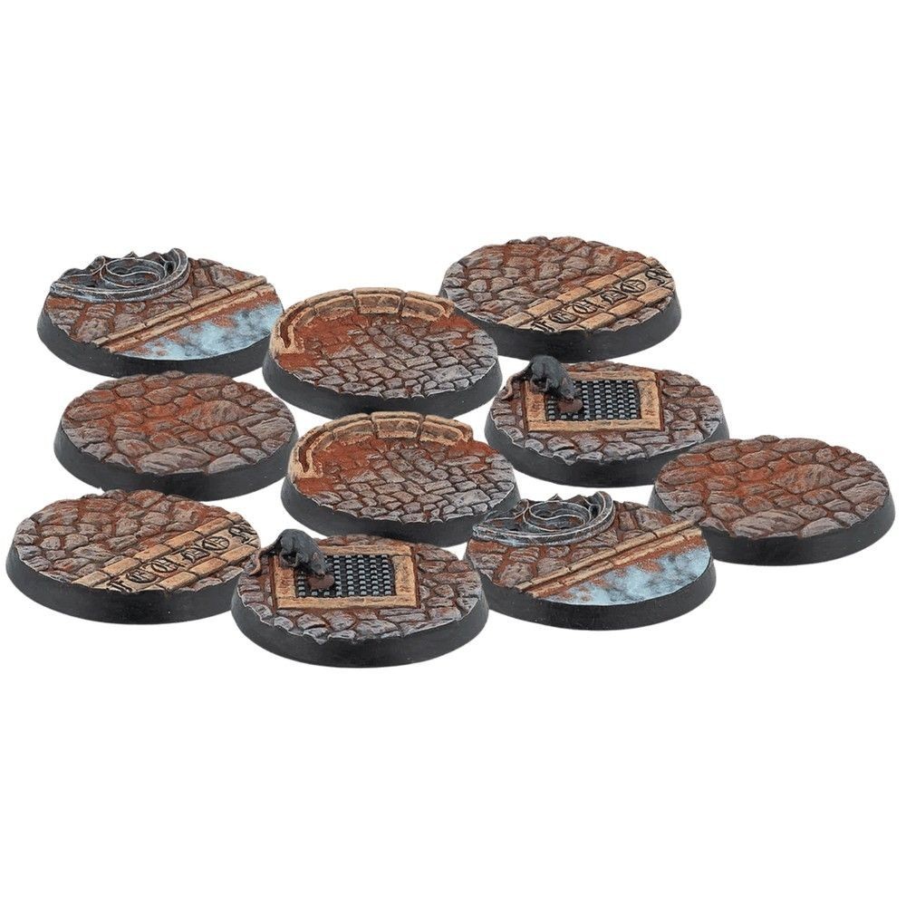 Warcrow: 30mm Feudom Scenery Bases, Alpha Series