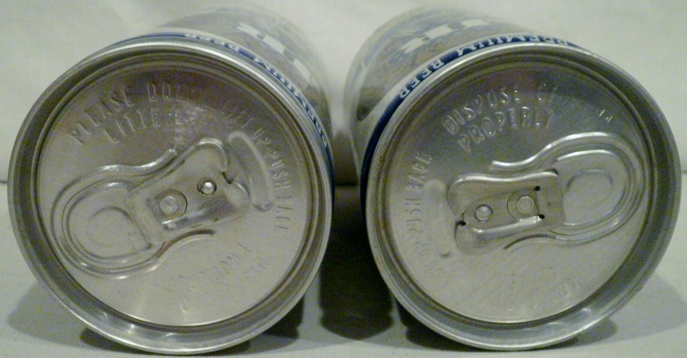 2 J R Ewing Private Stock Premium Beer Cans 12oz EMPTY