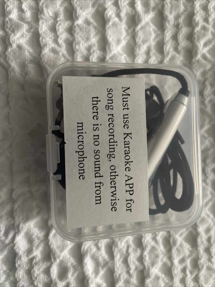 Mini Microphone For Karaoke App