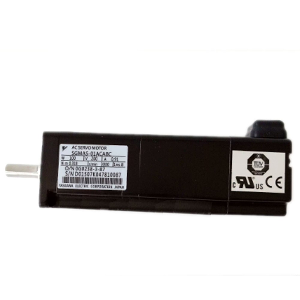 One New In Box YASKAWA SGMAS-01ACABC Servo Motor