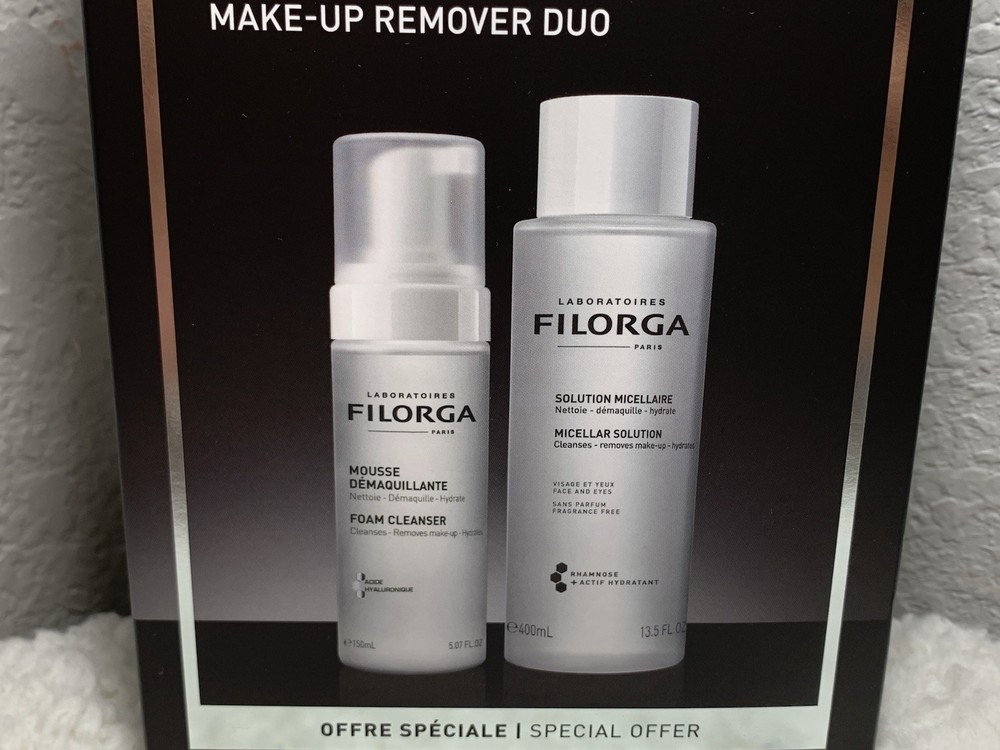 Filorga Laboratories - Make up remover duo Foam Cleanser & Micellar Solution