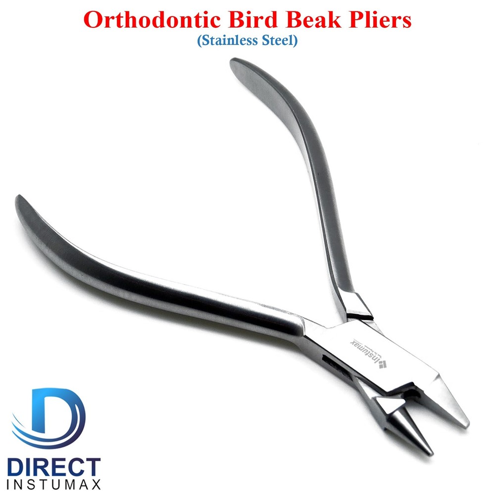 Orthodontic Bird Beak Plier Dental Wire Bending Loop Forming Spring Adjusting CE