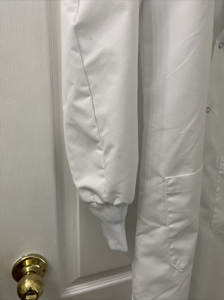 Red Cap Unisex Lab Coat Small