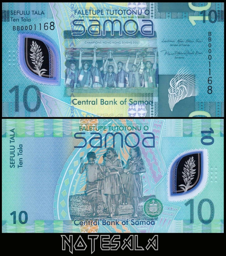 SAMOA 10 TALA ND 2023 (2024) Pick-48 POLYMER NEW-UNC