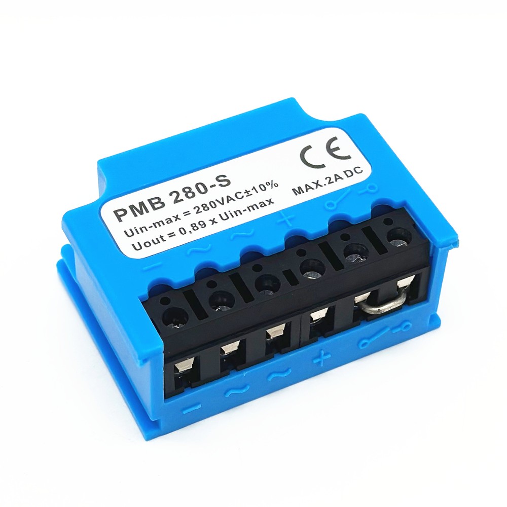 PMB 280-S Uin-max=280VAC±10% Out=0.89 MAX 2A DC rectifier module device