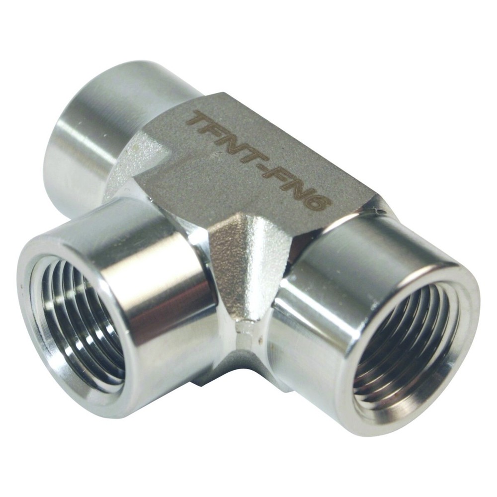 Threaded NPT Tee | FNPT 3/8 inch - SS316 (3 Pack)