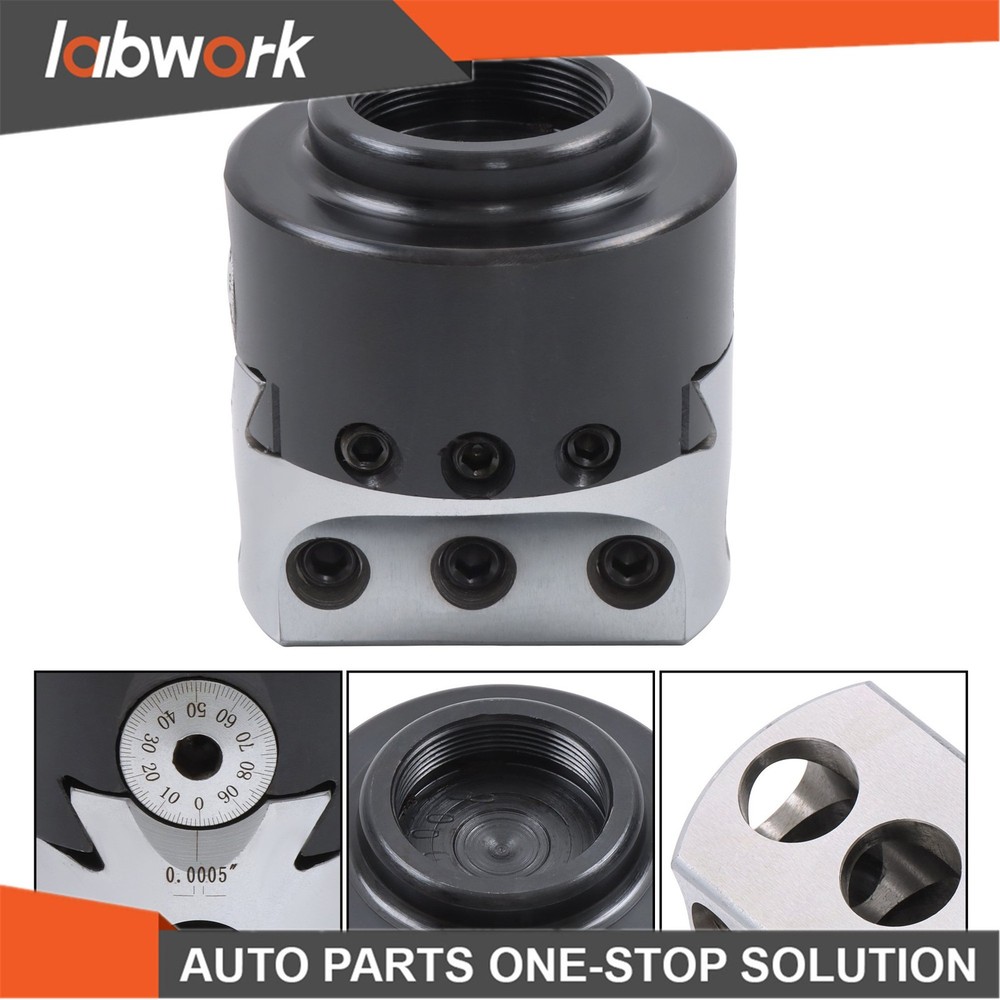 Labwork Boring Head 3" for Lathe and Mill 0.001" Precision 1-1/2-18 Thread