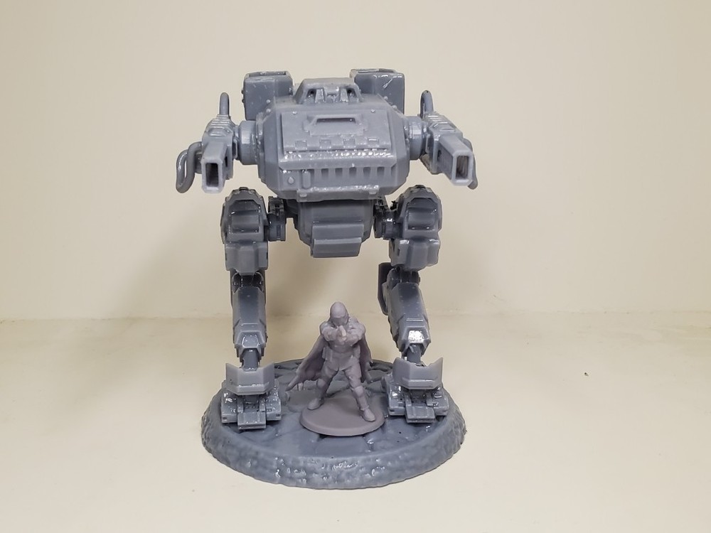 Helldivers 2 Automaton War Assault Strider Miniature
