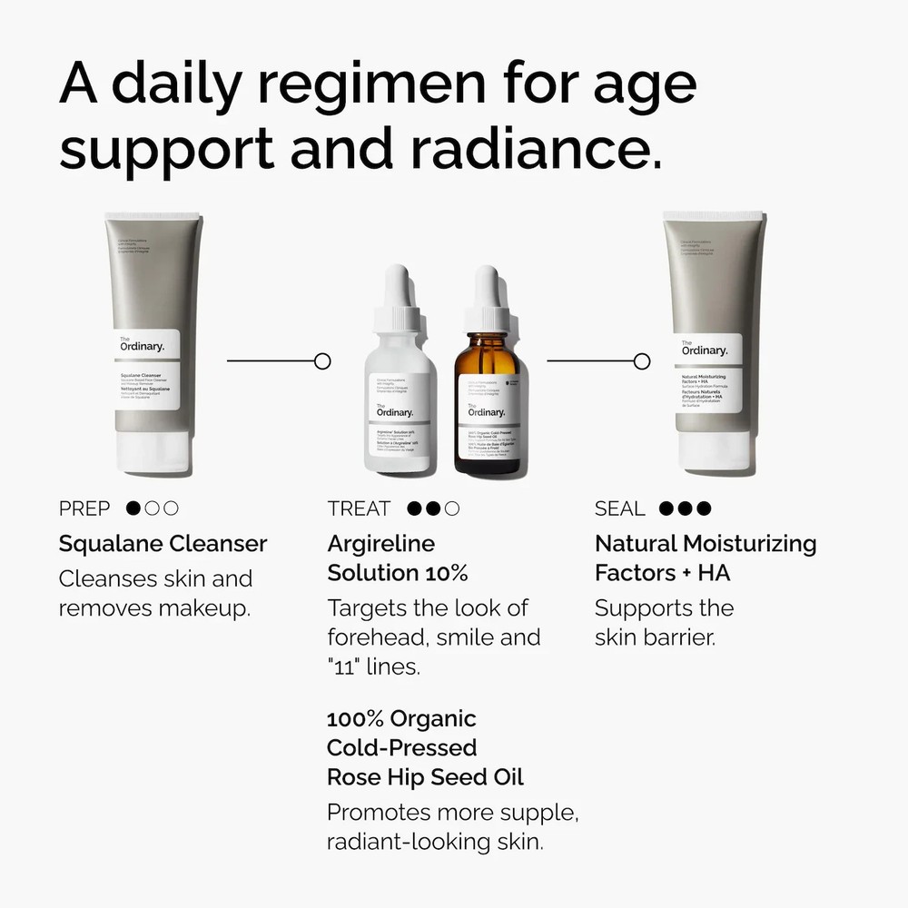 100% Authentic The Ordinary Argireline Solution 10% for Reducing Fine Lines 1 oz