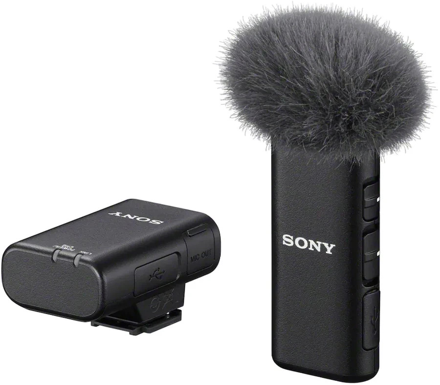 Sony ECMW2BT Wireless Bluetooth Microphone Omnidirectional Camera Mic