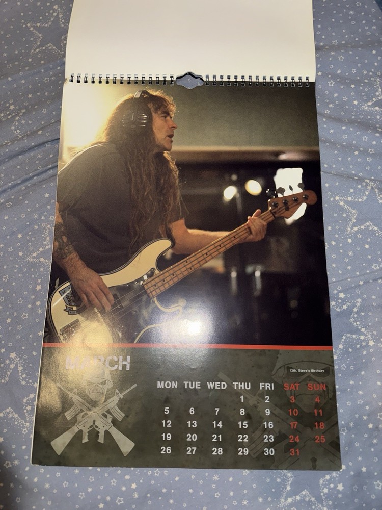 Iron Maiden Calendar 2007