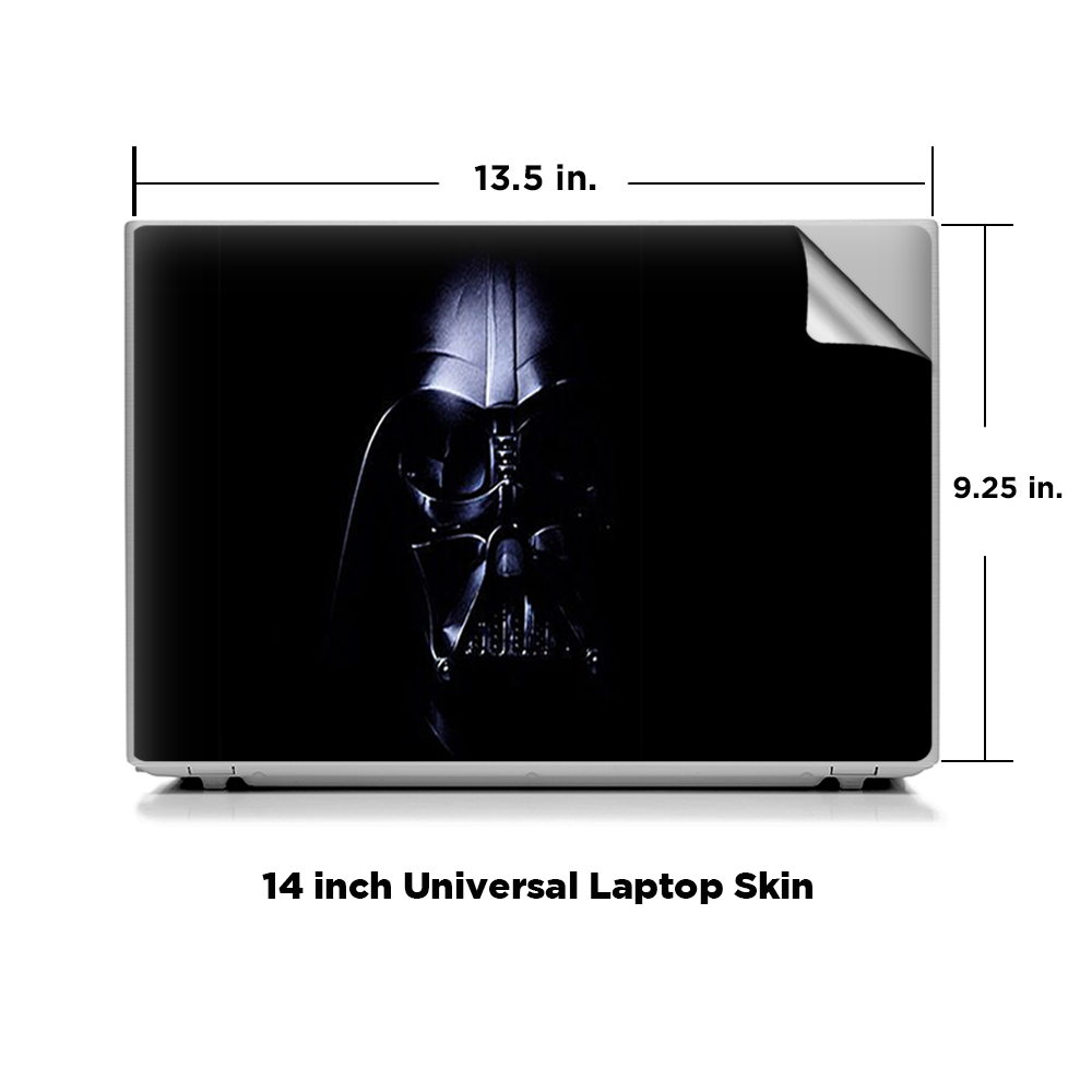 Universal Laptop Skins Wrap for 14" - Lord Vader Darkside