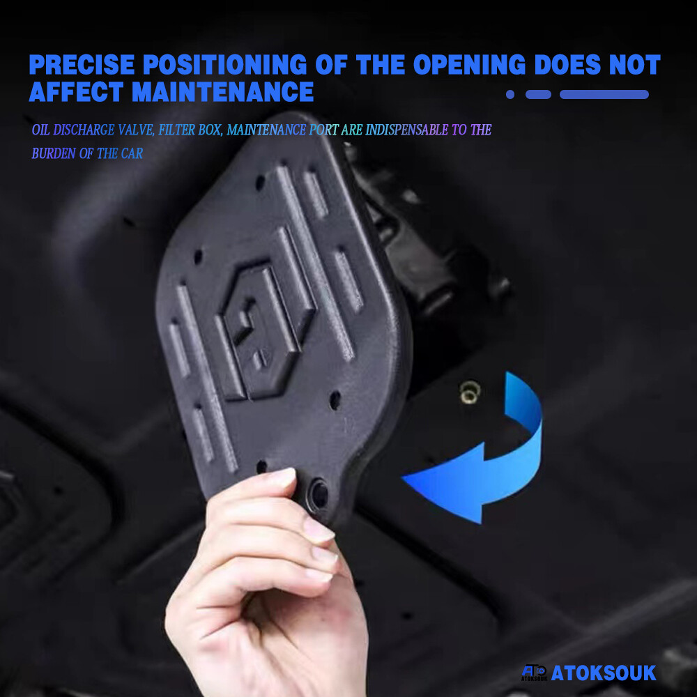 Thick Engine Splash Shield For Toyota Sienna 2021-2024 Front Engine Guard