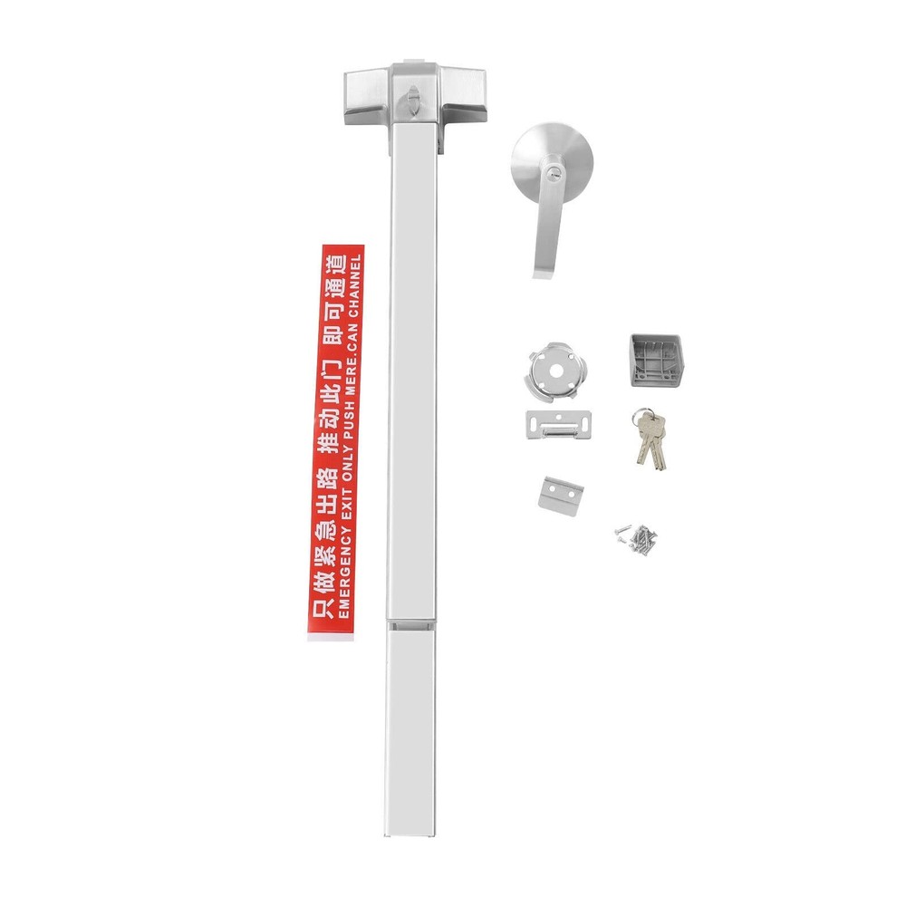 Panic Exit Device Emergency Lock Hardware Latches Door Push Bar Heavy Duty 31"