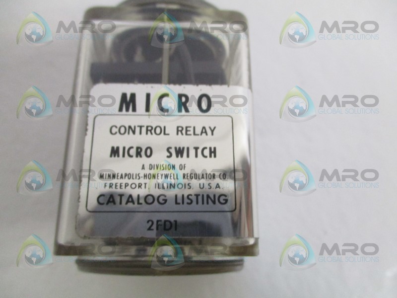 MICRO SWITCH 2FD1 CONTROL RELAY NSNP