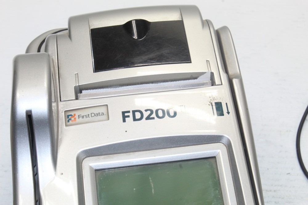 First Data FD200ti Touch Screen Credit Card Terminal