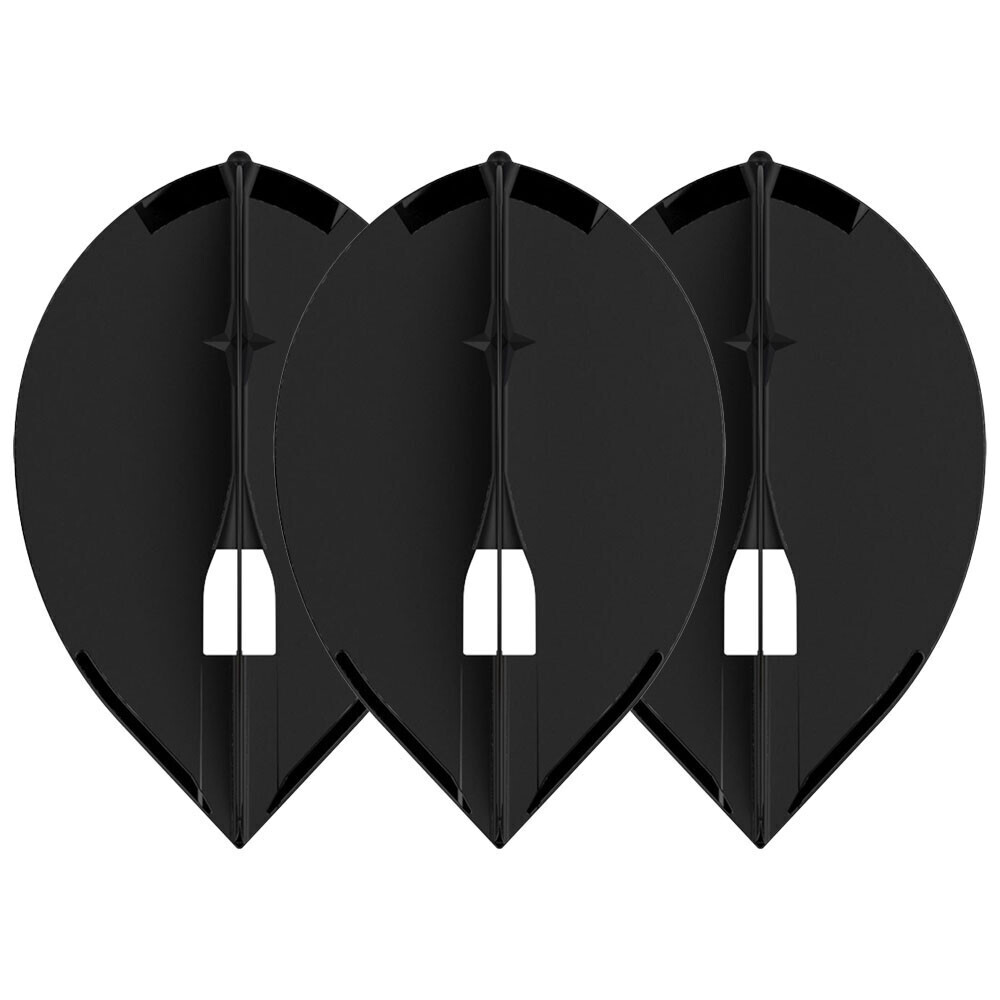 L-Style L2Pro Teardrop Flights - Black