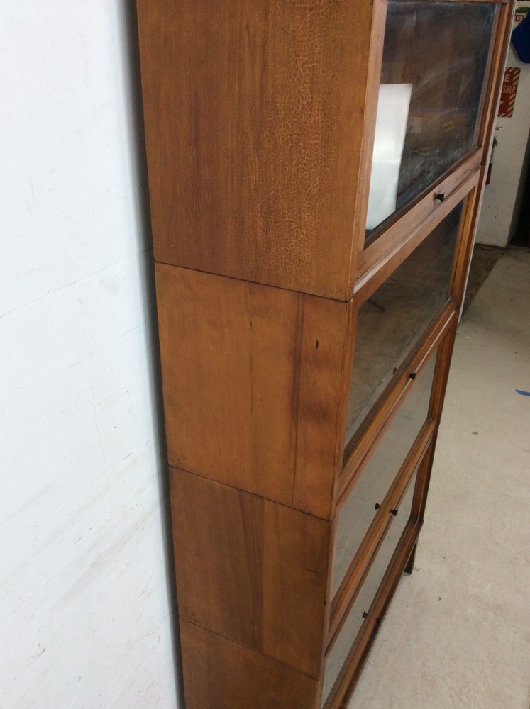 Antique 5 Stack Barrister Bookcase by Lindstrom
