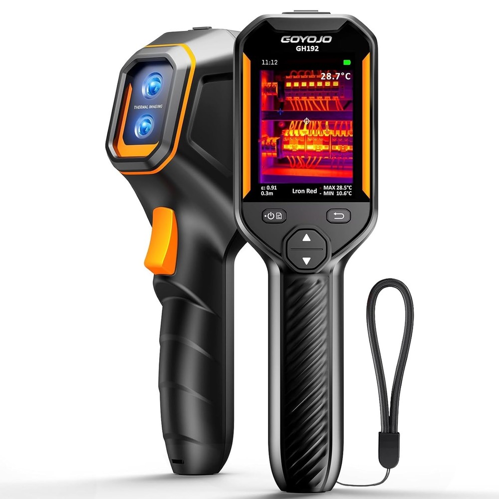 Handheld Thermal Imager with High-Resolution Display & 3 Imaging Modes for HVAC