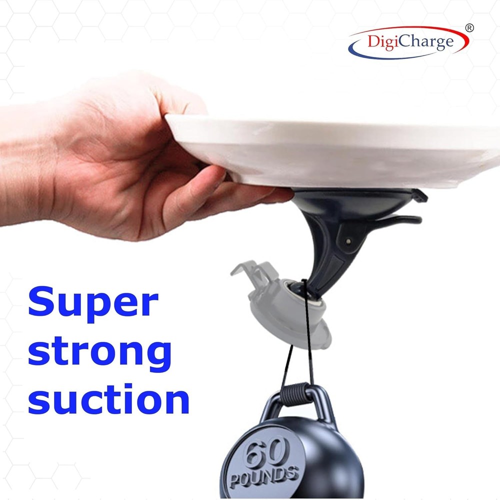 Durable Suction Windshield Mount for Garmin Drive & Other Models - Compact Size