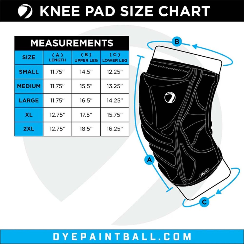 Dye Performance Knee Pads - Dyecam Red - Small