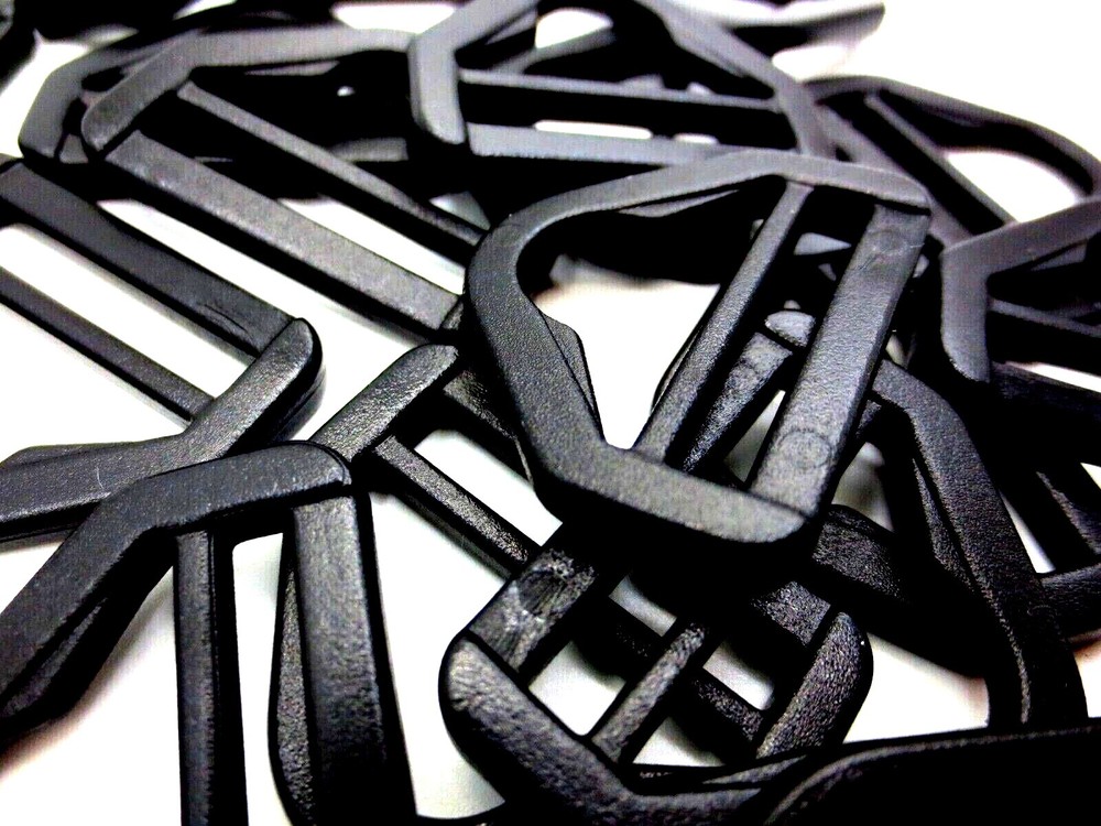 Strap Clip Triangle Holder, Fits 1", 25mm Wide Webbing Strap, Durable Plastic