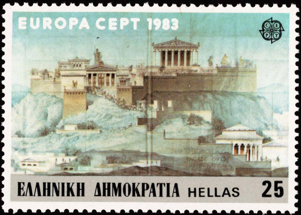 Greece #Mi1513 MNH 1983 Acropolis [1459]
