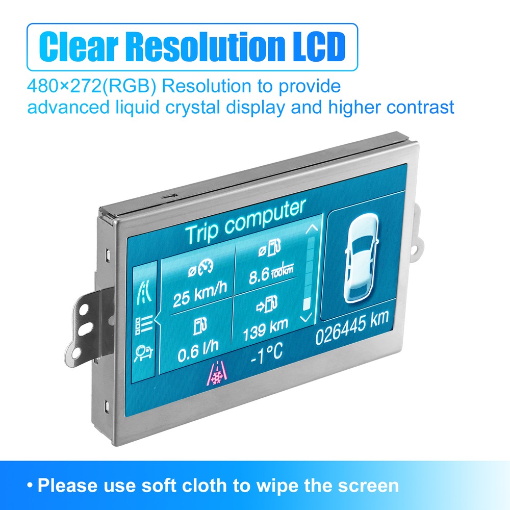 Pack (1) LCD Display Color Screen Speedometer for Ford Focus Escape 2013-2016