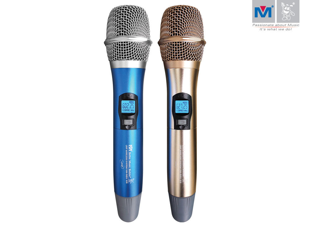 better music builder VM-92U G5 DUAL CHANNEL UHF WIRELESS MICROPHONE SYSTEM