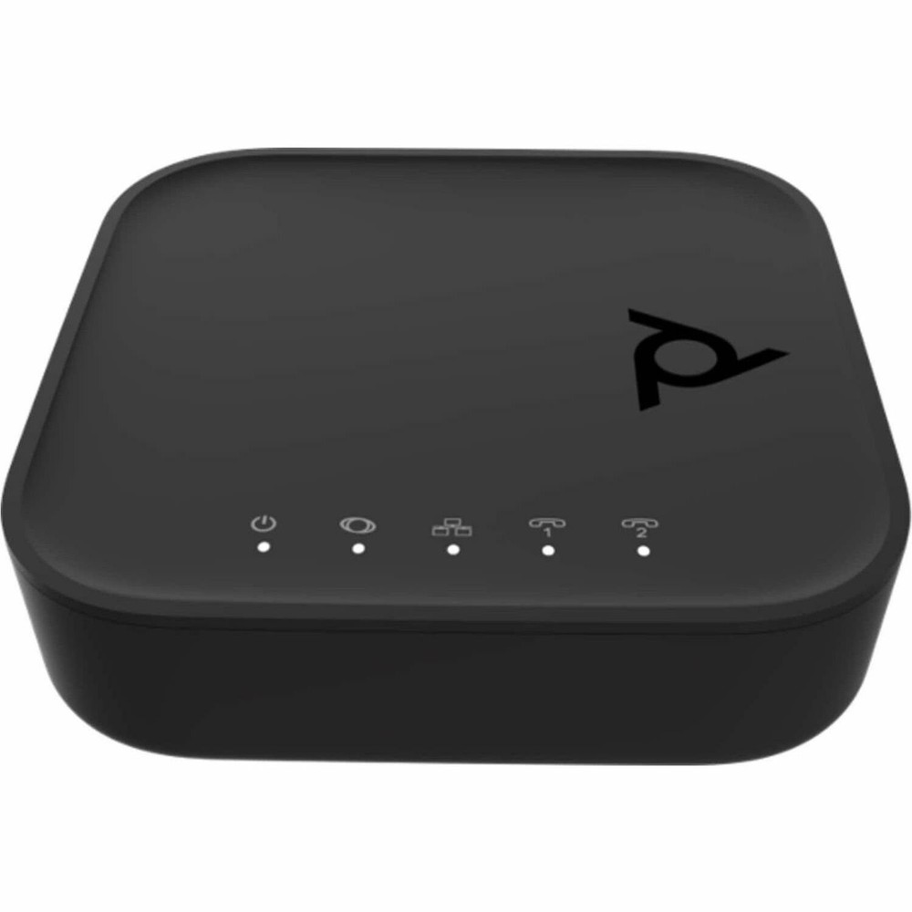 Polycom Audio 8F3H5AA#ABA ATA 402 2FXS VoIP Adapter w/ Power Supply
