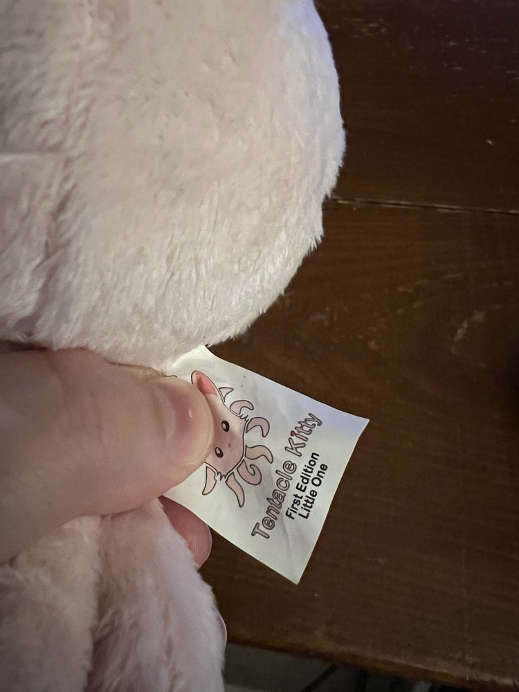 Tentacle Kitty First Edition Little One Pink Plush
