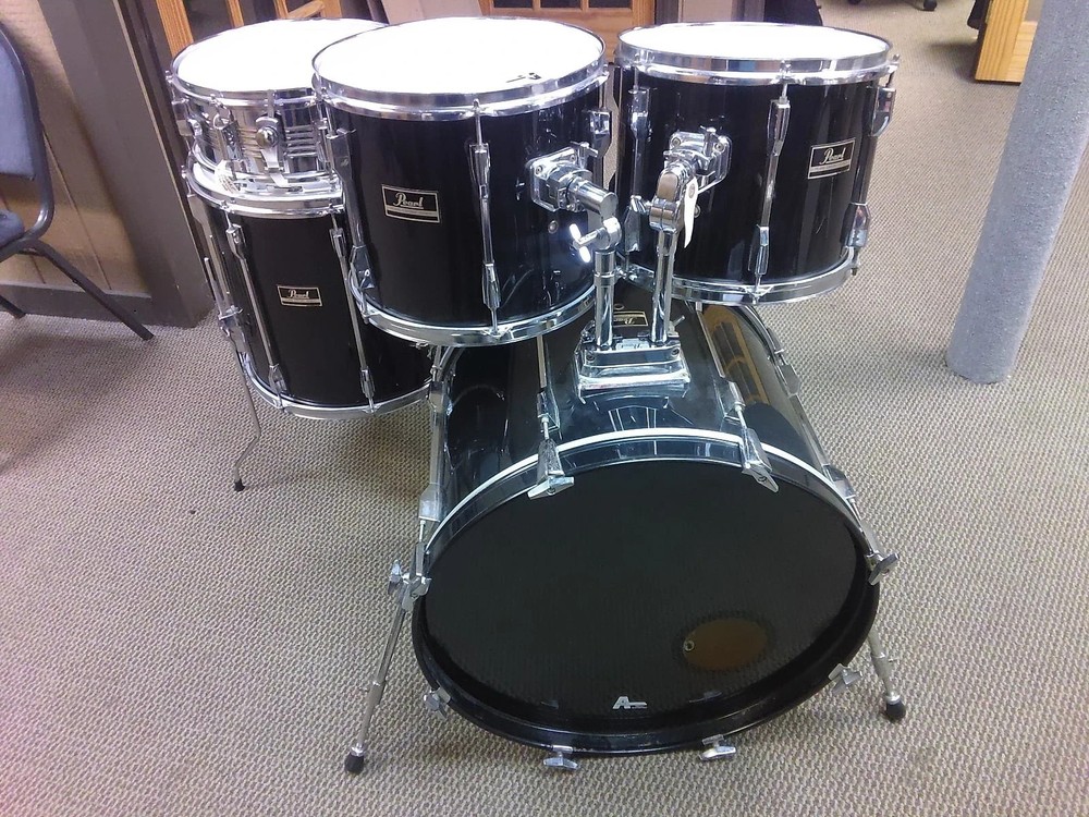 Pearl Export Series 5pc Drum Set - Black