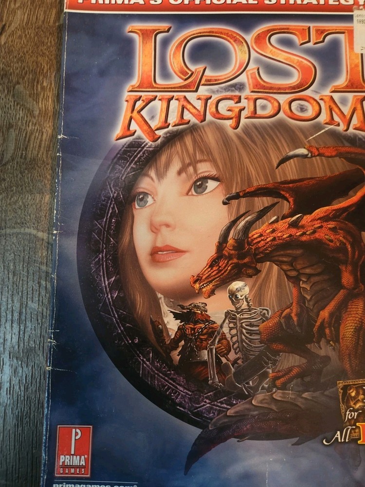 Lost Kingdoms Strategy Guide Book used