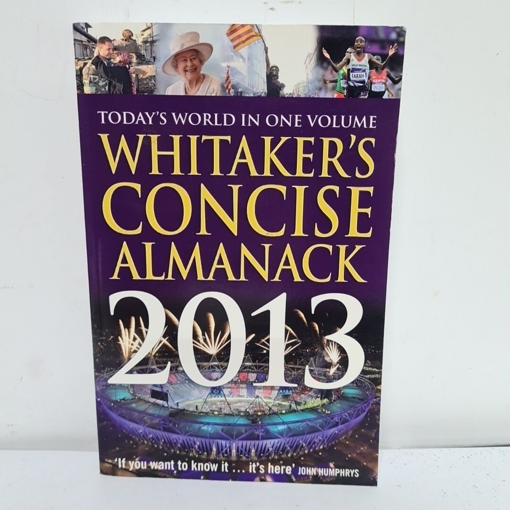Whitakers Concise Almanack 2013 Book