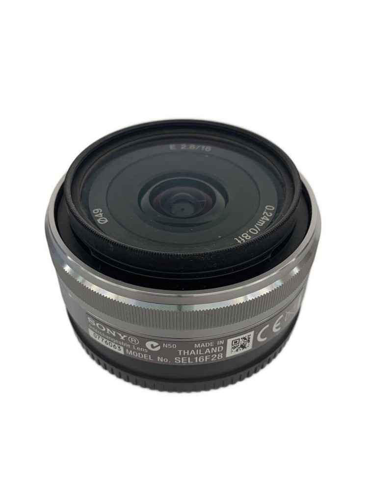 SONY Lens E16mm f2.8 SEL16F28 Used