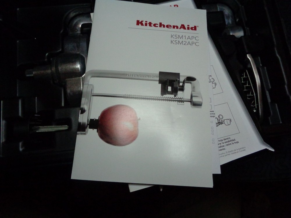 KitchenAid Spiralizer Attachment Peel Core Slice KSM1APC for Stand Mixer