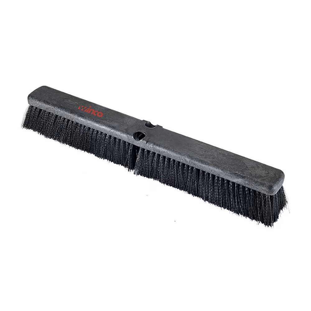 Winco BRFF-24K Black 24" Push Broom Head
