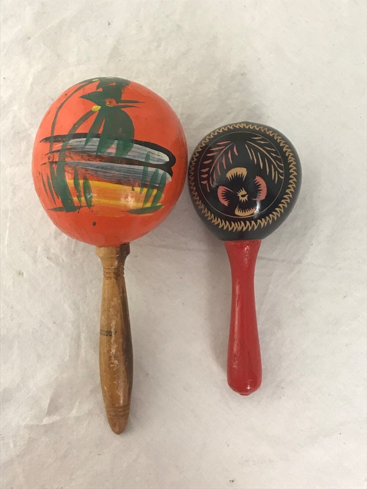 Two Maracas & One Tambourine