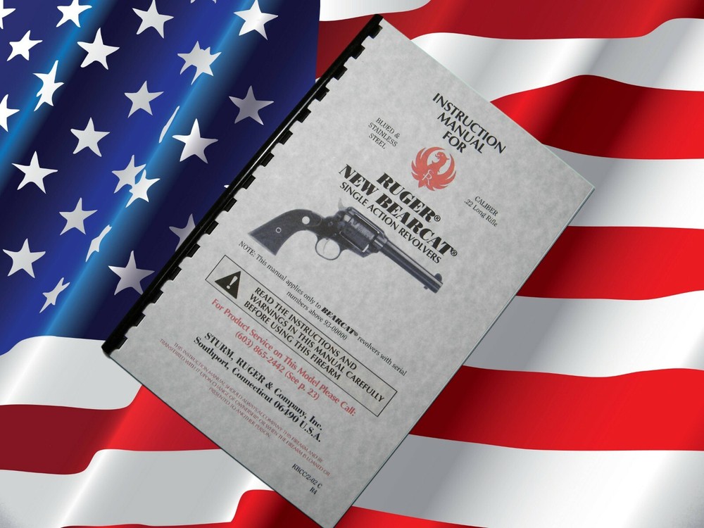Ruger New BearCat Single Action Revolver Owners Manual