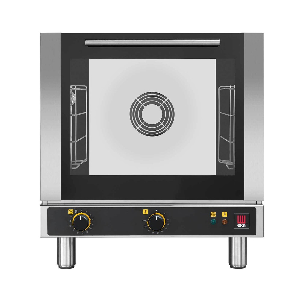 Tecnoeka EKFA 412 S1 Single Deck Electric Convection Oven with Dials / Button...