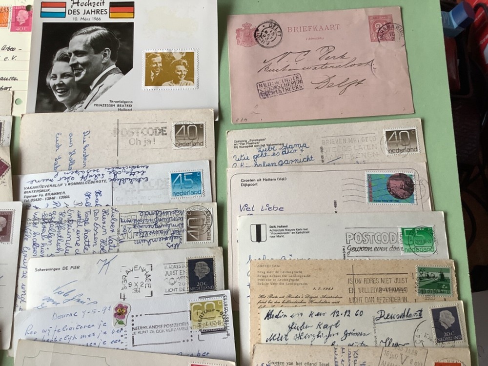Netherlands & colonie postcards 25 items Ref A2110