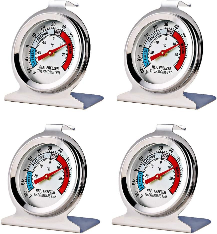 Refrirator Freezer Thermometer Lar Dial Ang Thermometer